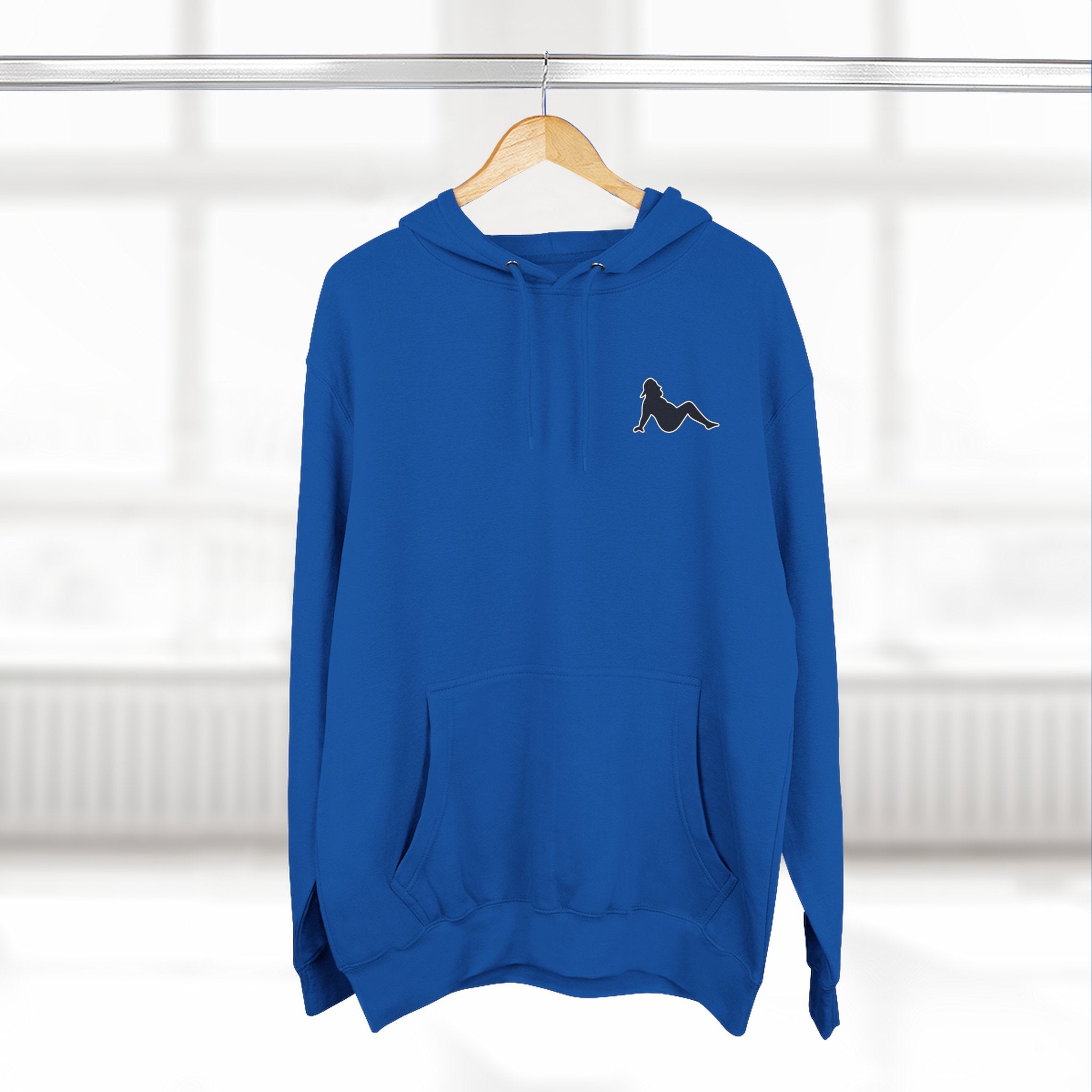 Side Piece Motorsports Hoodie — Automotive Logo Fleece Pullover