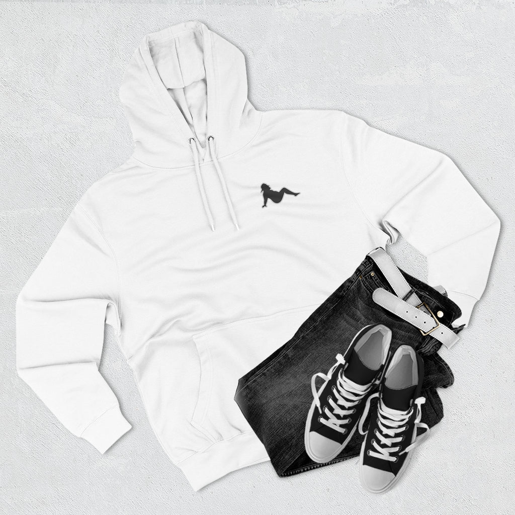 Side Piece Motorsports Hoodie — Automotive Logo Fleece Pullover