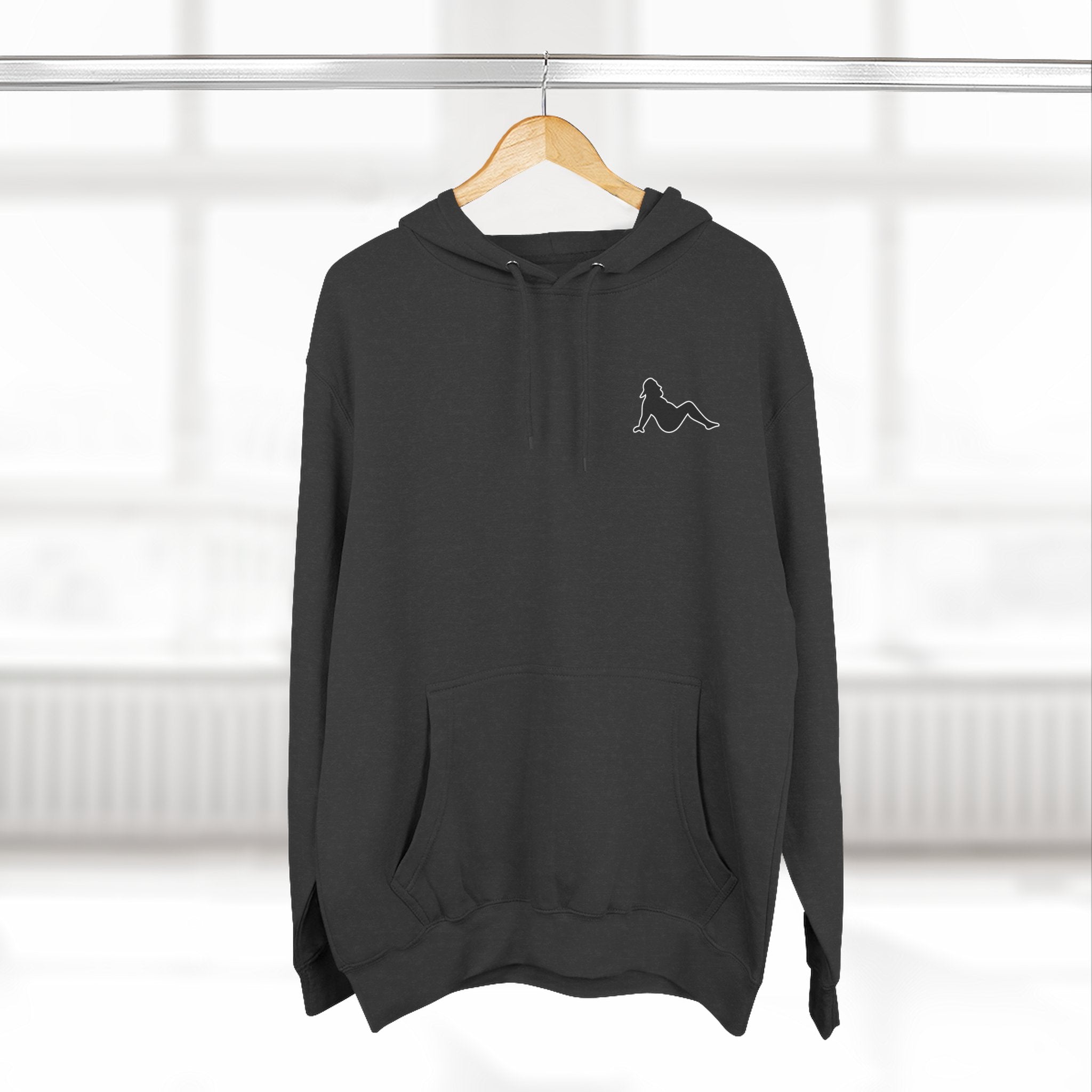 Side Piece Motorsports Hoodie — Automotive Logo Fleece Pullover