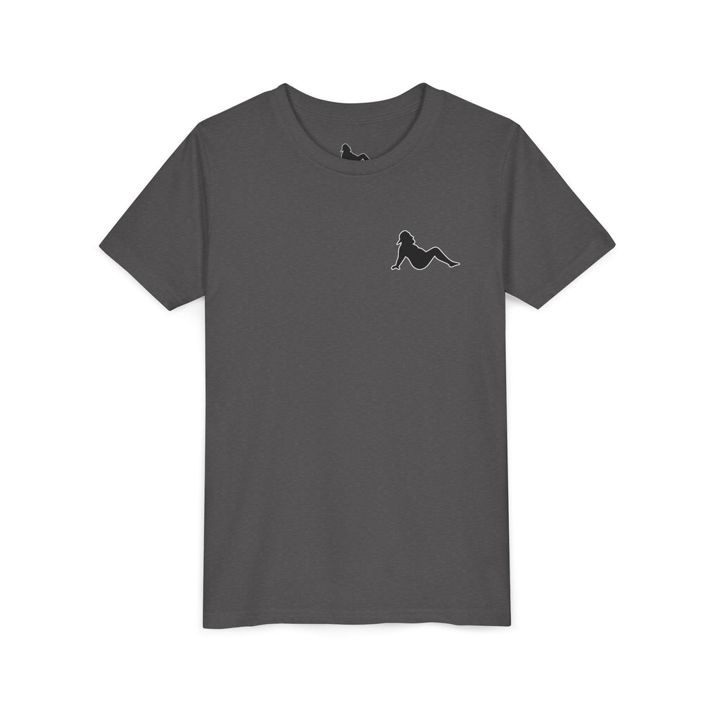 Side Piece Motorsports Youth Tee — Racing Logo Graphic T‑Shirt