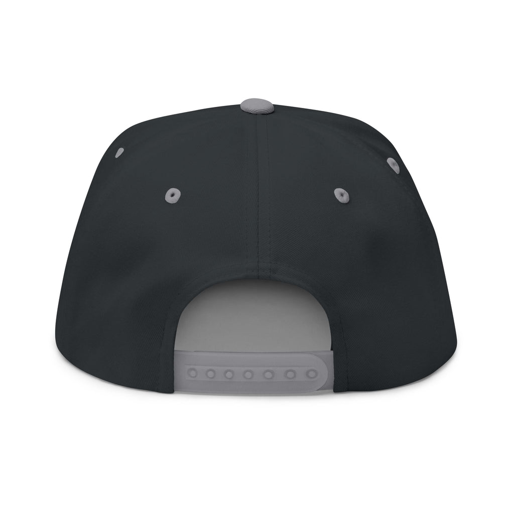 Flat Bill Cap — "Side Piece MotorSports" Embroidered Trucker Hat