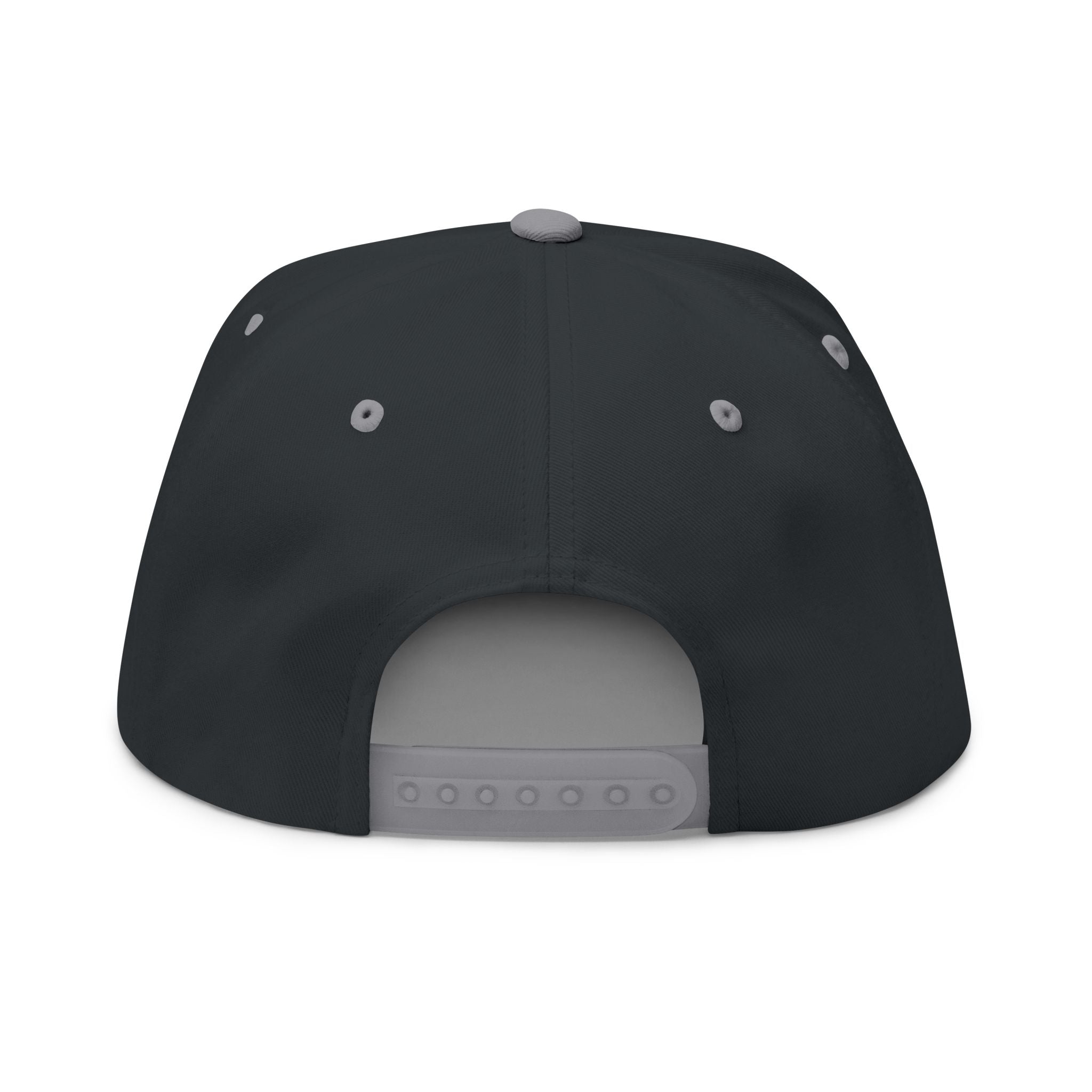 Flat Bill Cap — "Side Piece MotorSports" Embroidered Trucker Hat