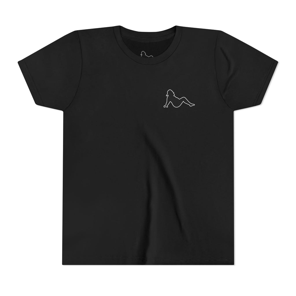 Side Piece Motorsports Youth Tee — Racing Logo Graphic T‑Shirt
