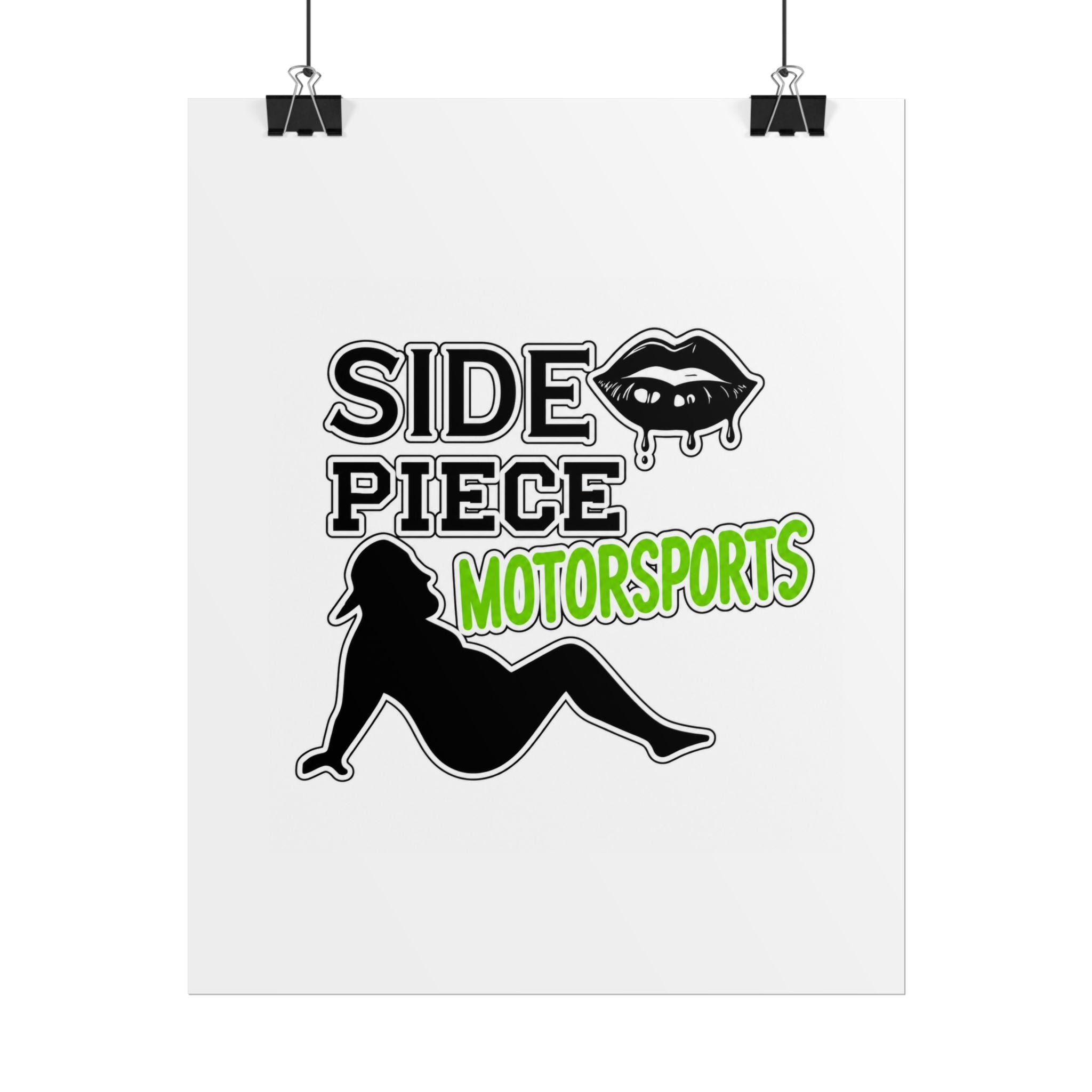 Side Piece Motorsports Poster | Rolled Poster