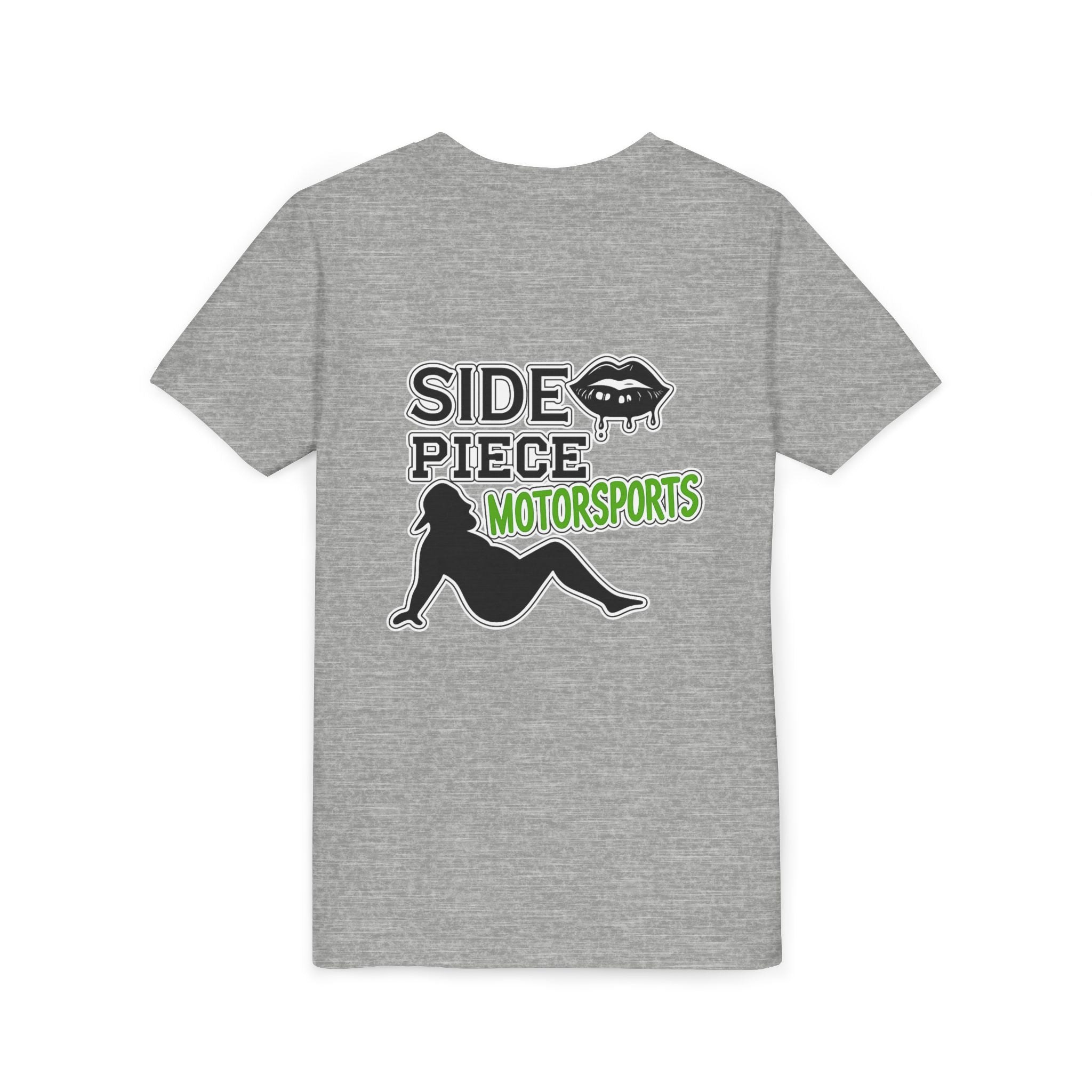 Side Piece Motorsports Youth Tee — Racing Logo Graphic T‑Shirt