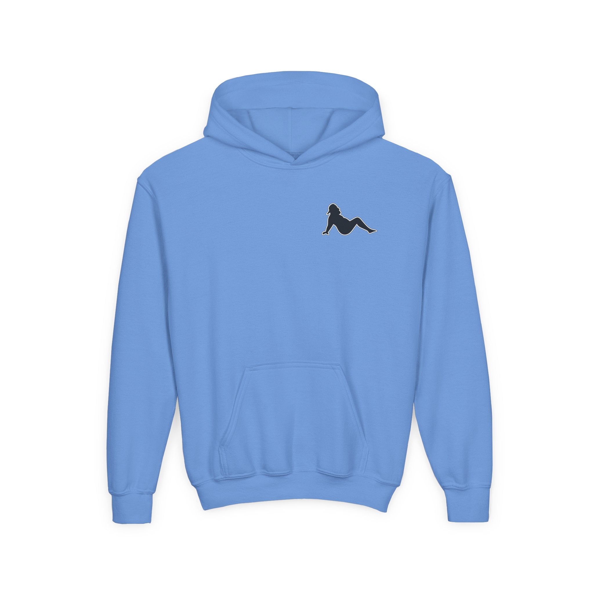 Side Piece Motorsports Youth Hoodie — Racing Logo Pullover