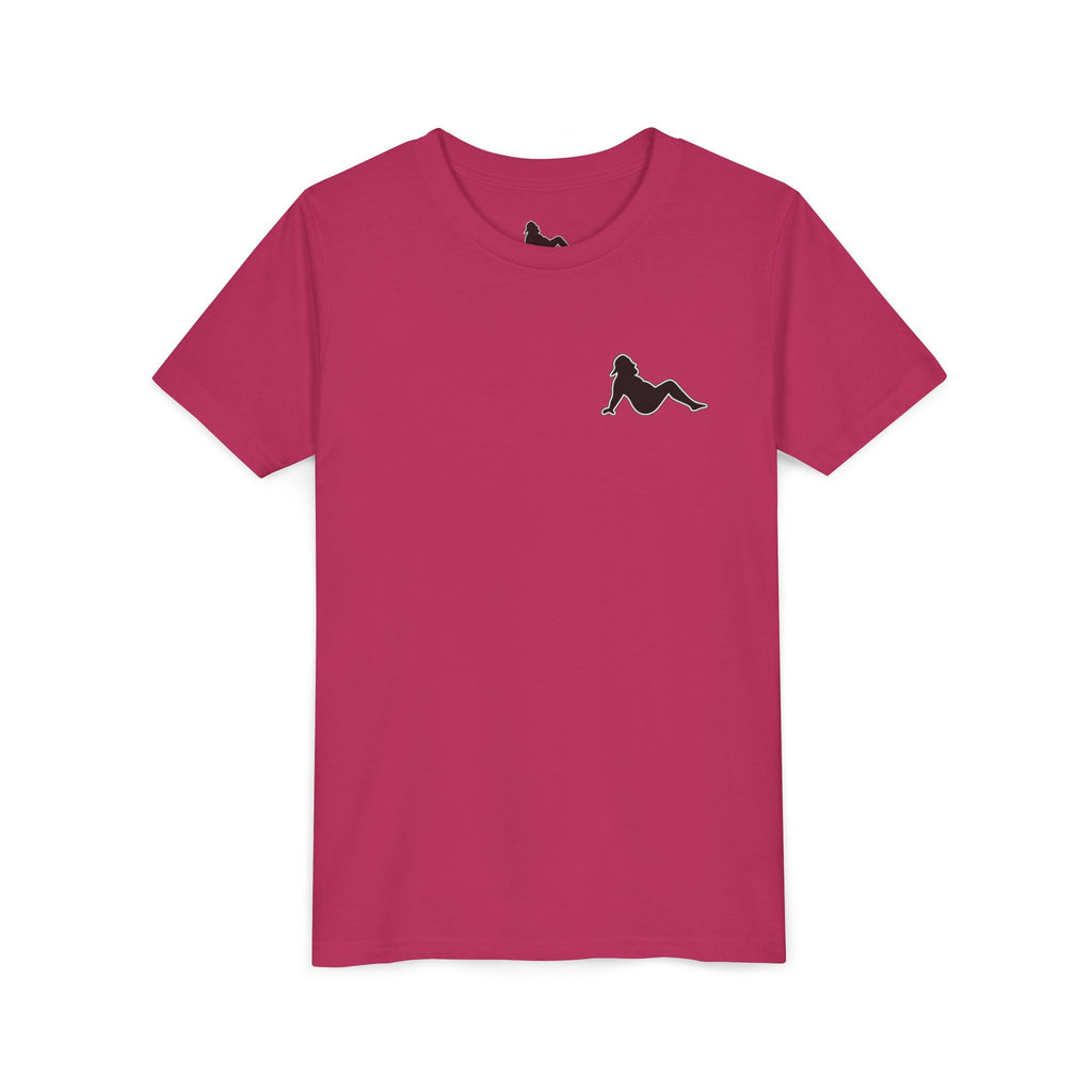 Side Piece Motorsports Youth Tee — Racing Logo Graphic T‑Shirt