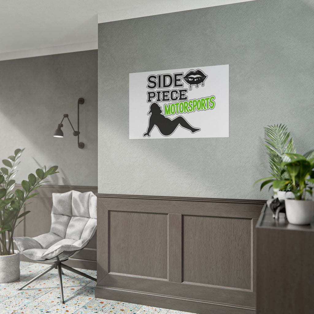 Side Piece Motorsports Poster | Rolled Poster