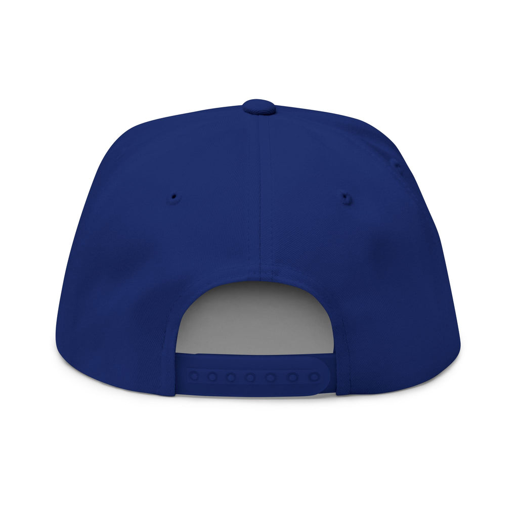 Flat Bill Cap — "Side Piece MotorSports" Embroidered Trucker Hat