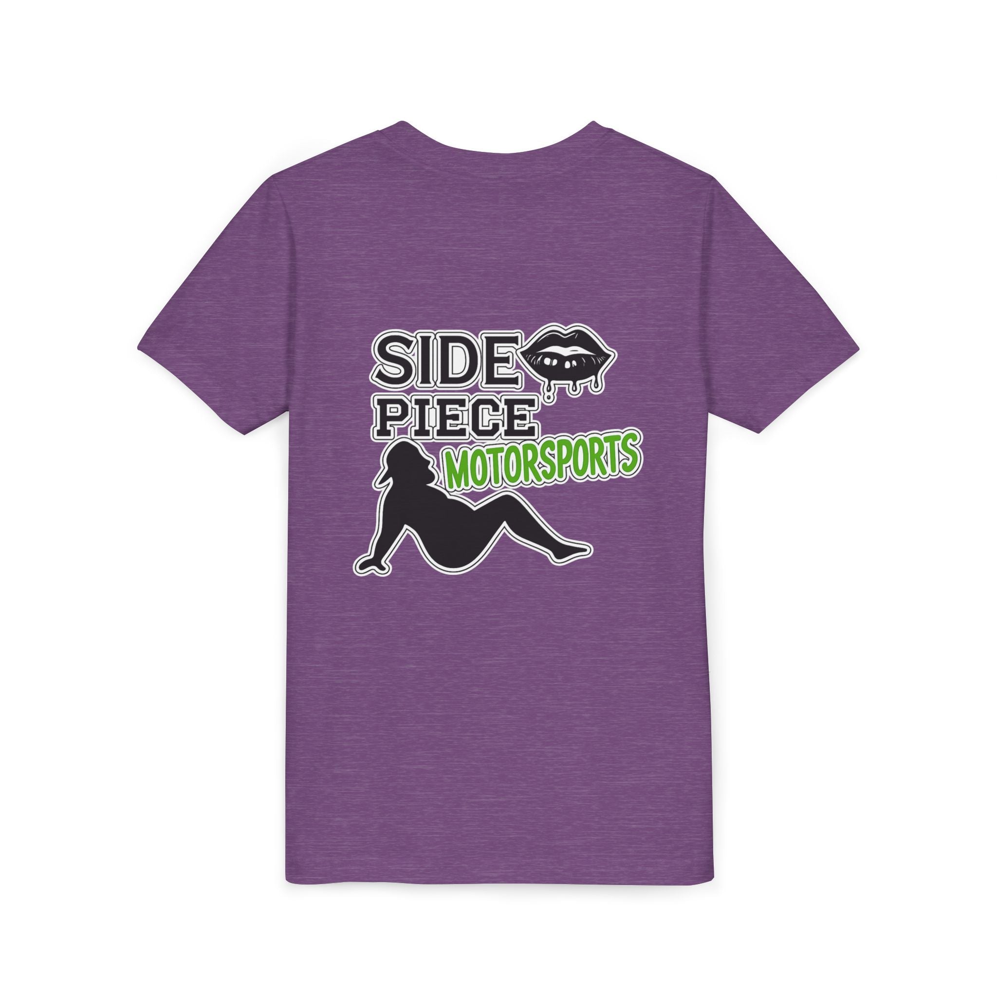 Side Piece Motorsports Youth Tee — Racing Logo Graphic T‑Shirt