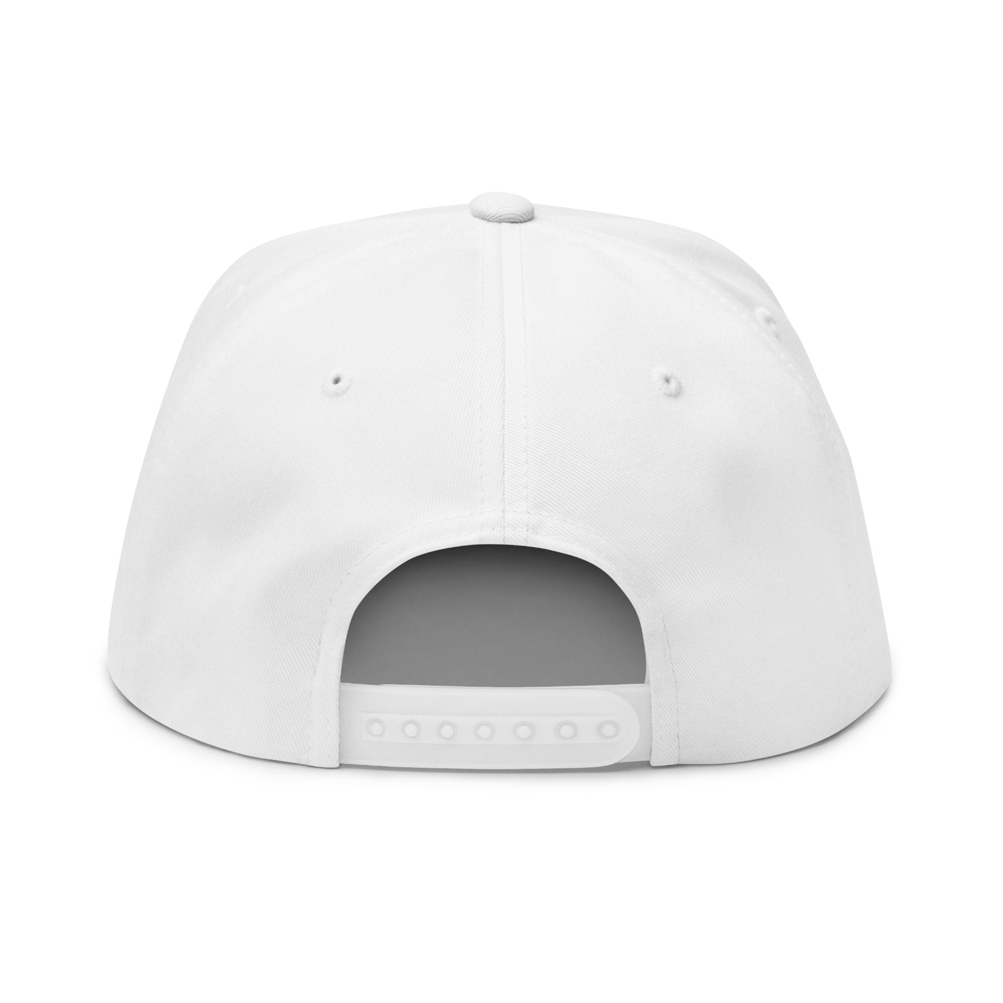 Flat Bill Cap — "Side Piece MotorSports" Embroidered Trucker Hat