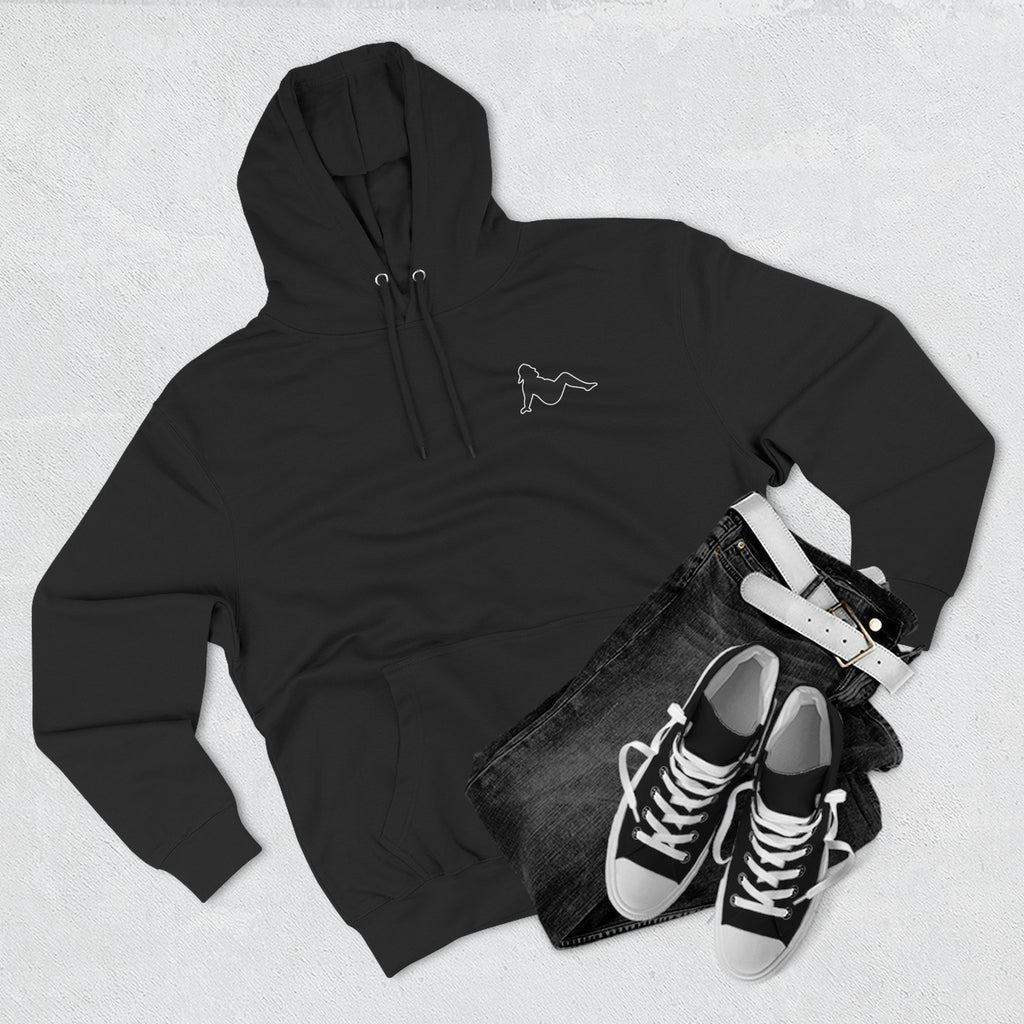 Side Piece Motorsports Hoodie — Automotive Logo Fleece Pullover
