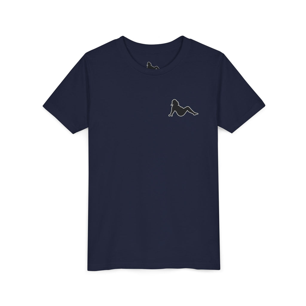 Side Piece Motorsports Youth Tee — Racing Logo Graphic T‑Shirt