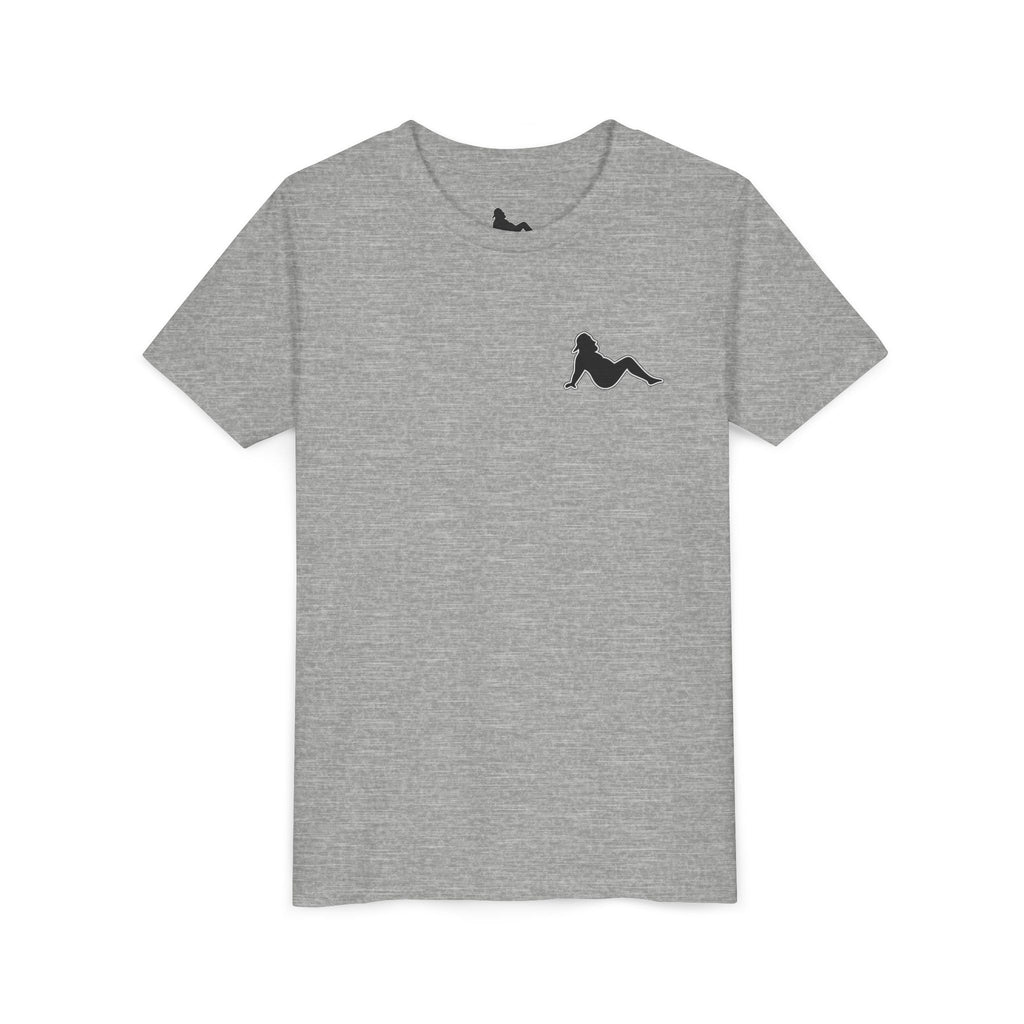 Side Piece Motorsports Youth Tee — Racing Logo Graphic T‑Shirt