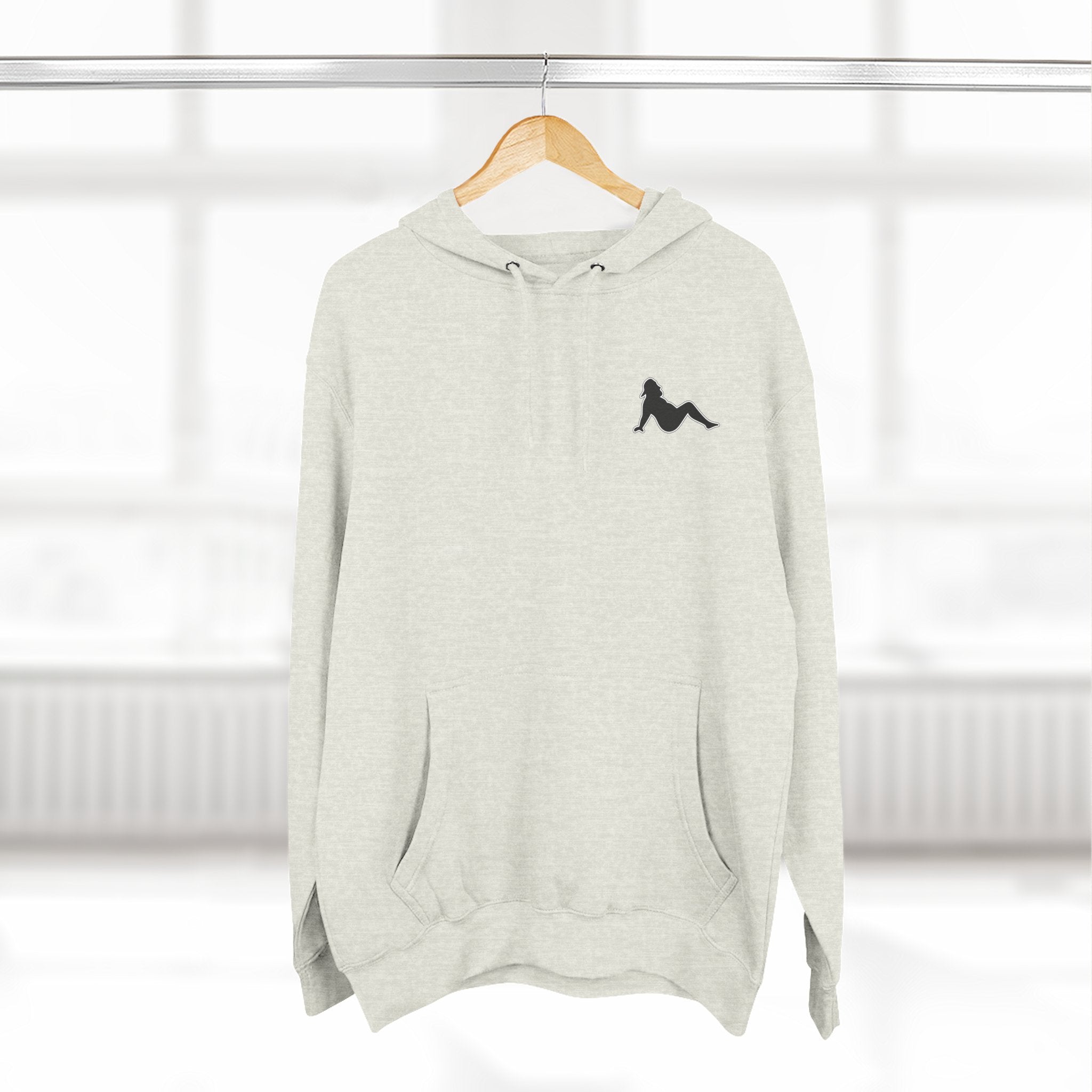 Side Piece Motorsports Hoodie — Automotive Logo Fleece Pullover