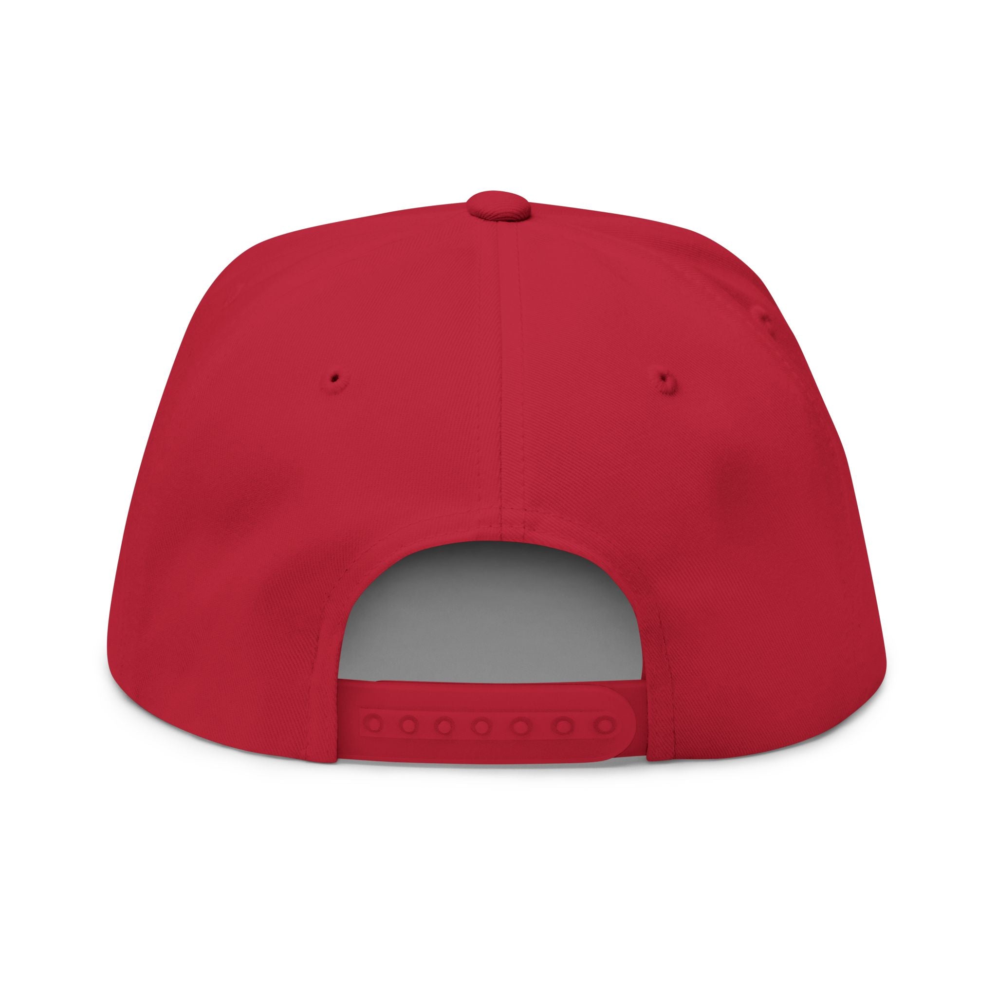 Flat Bill Cap — "Side Piece MotorSports" Embroidered Trucker Hat