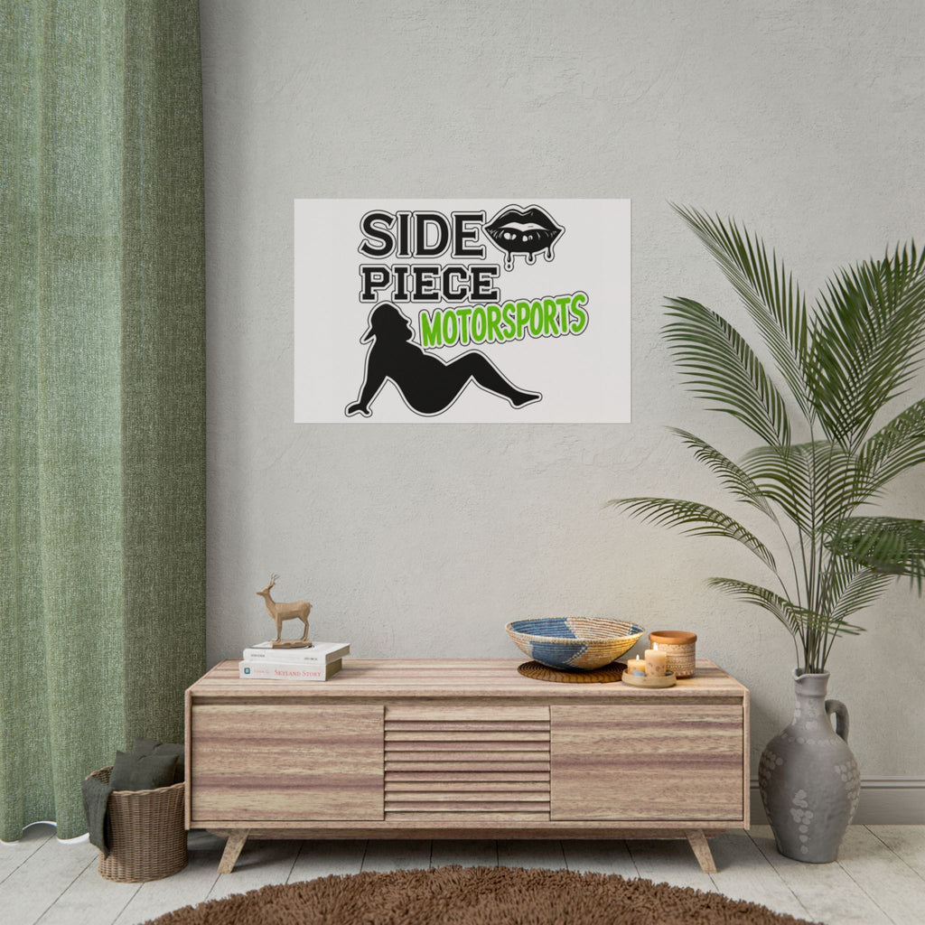 Side Piece Motorsports Poster | Rolled Poster