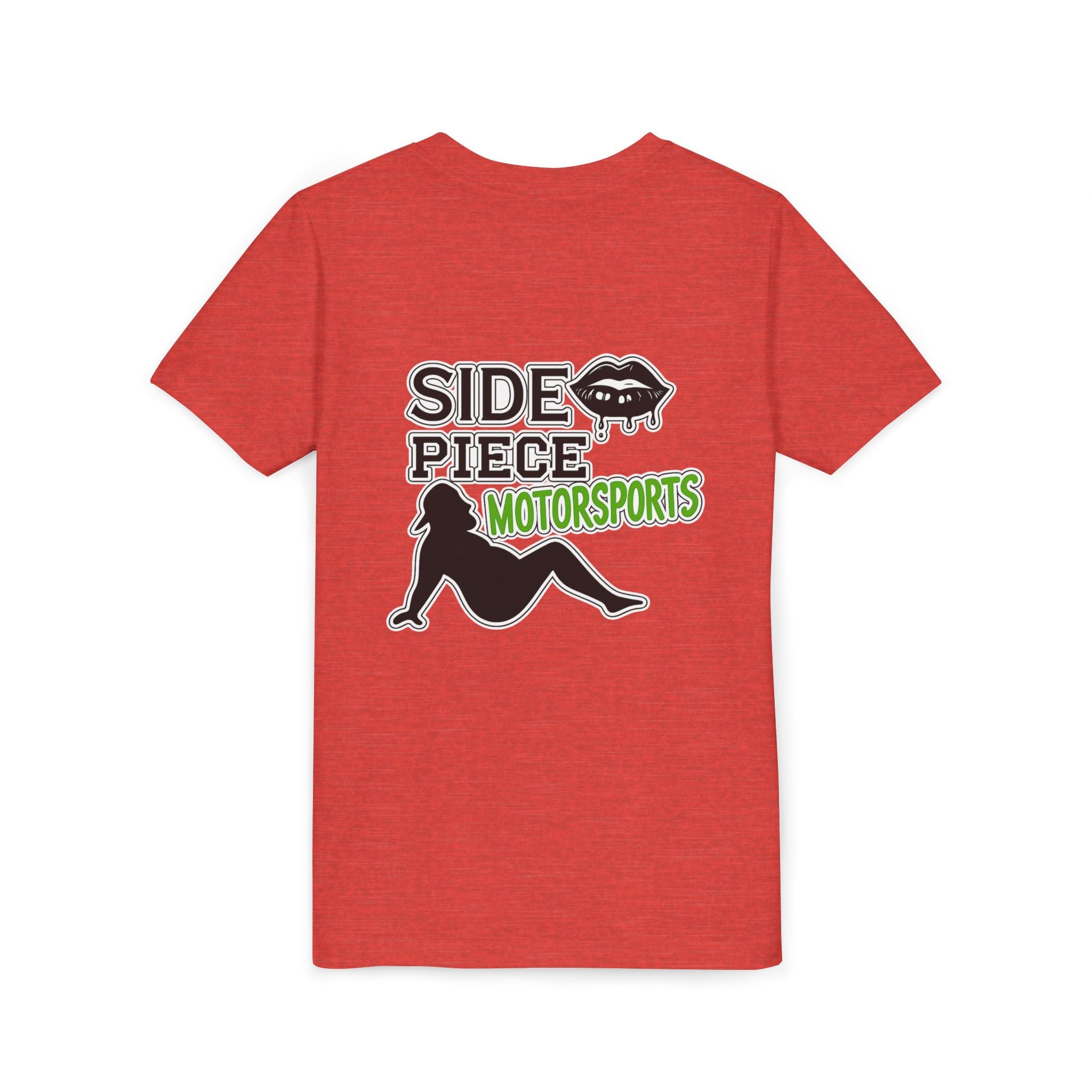 Side Piece Motorsports Youth Tee — Racing Logo Graphic T‑Shirt