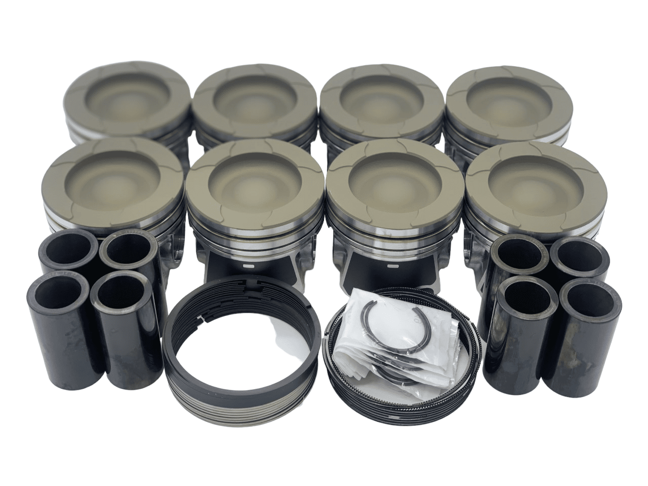 6.4L Powerstroke HD Maxxforce 7 Pistons Fly Cut- Delipped- Coated