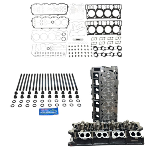 6.0 Powerstroke Top End Solution Kit O-Ringed Heads + ARP Studs