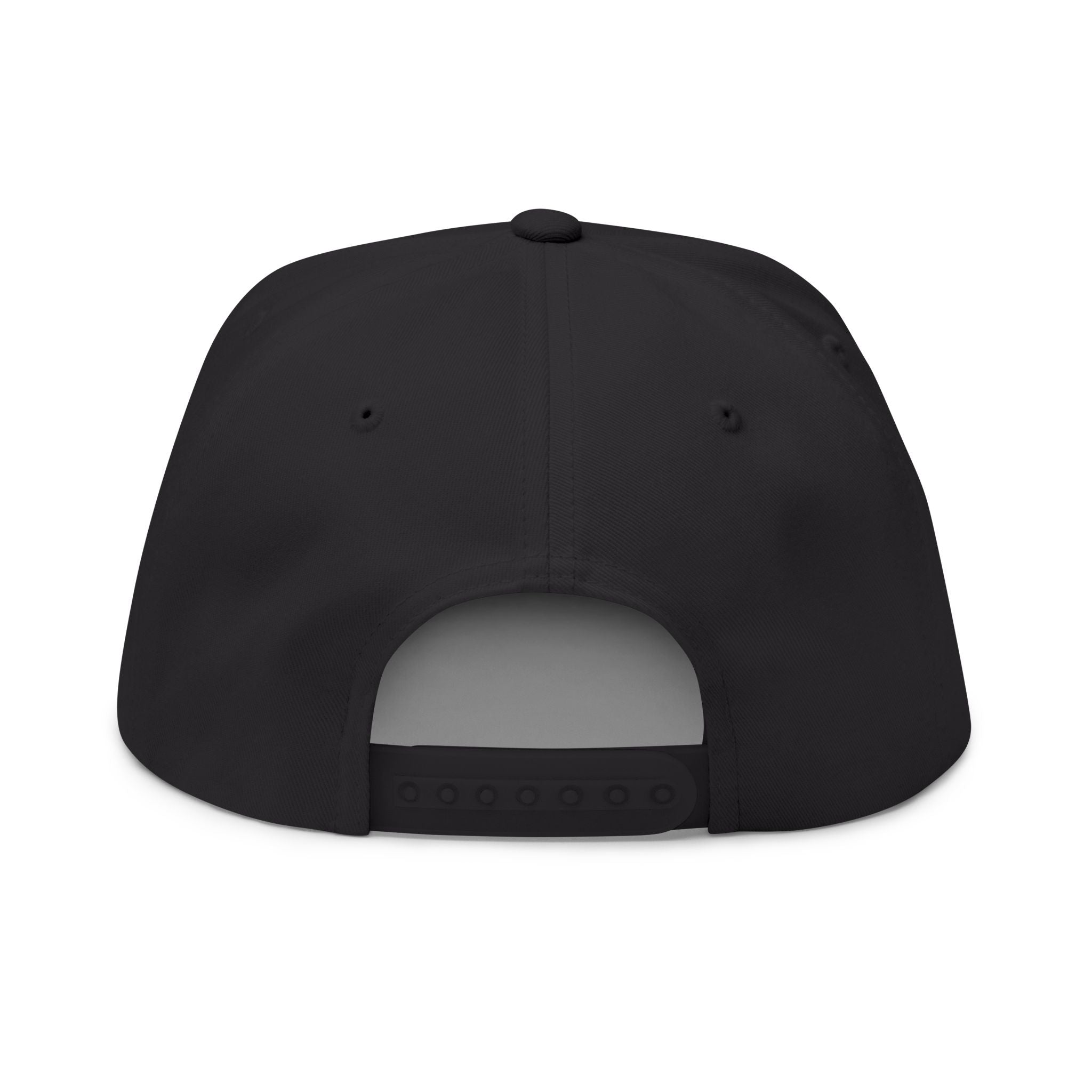 Flat Bill Cap — "Side Piece MotorSports" Embroidered Trucker Hat