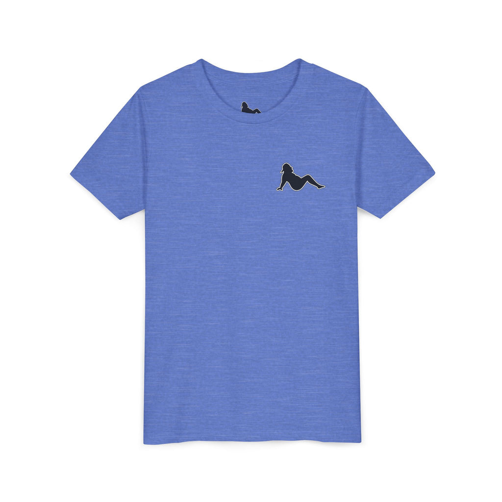 Side Piece Motorsports Youth Tee — Racing Logo Graphic T‑Shirt