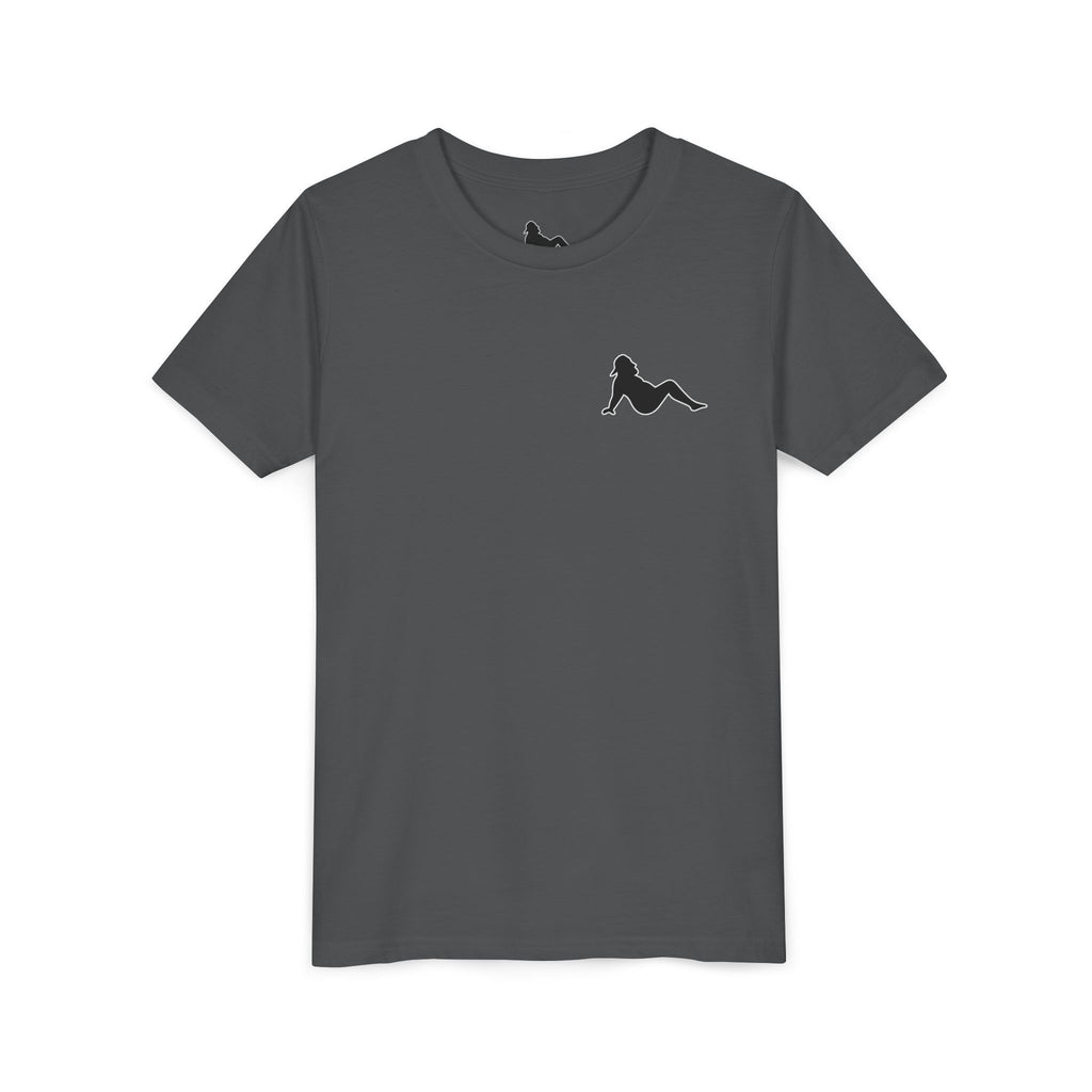 Side Piece Motorsports Youth Tee — Racing Logo Graphic T‑Shirt
