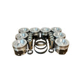 6.7L Powerstroke Diesel Fly Cut Piston Kit With Rings 2011-2019