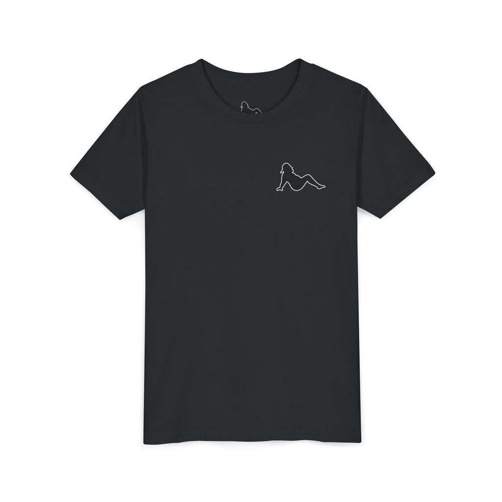 Side Piece Motorsports Youth Tee — Racing Logo Graphic T‑Shirt