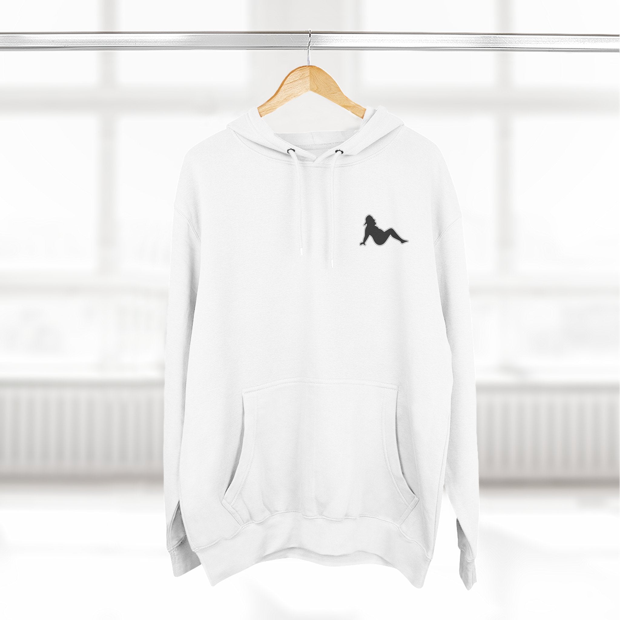 Side Piece Motorsports Hoodie — Automotive Logo Fleece Pullover