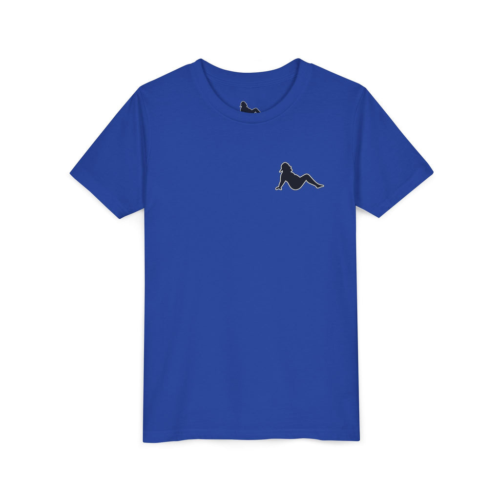 Side Piece Motorsports Youth Tee — Racing Logo Graphic T‑Shirt