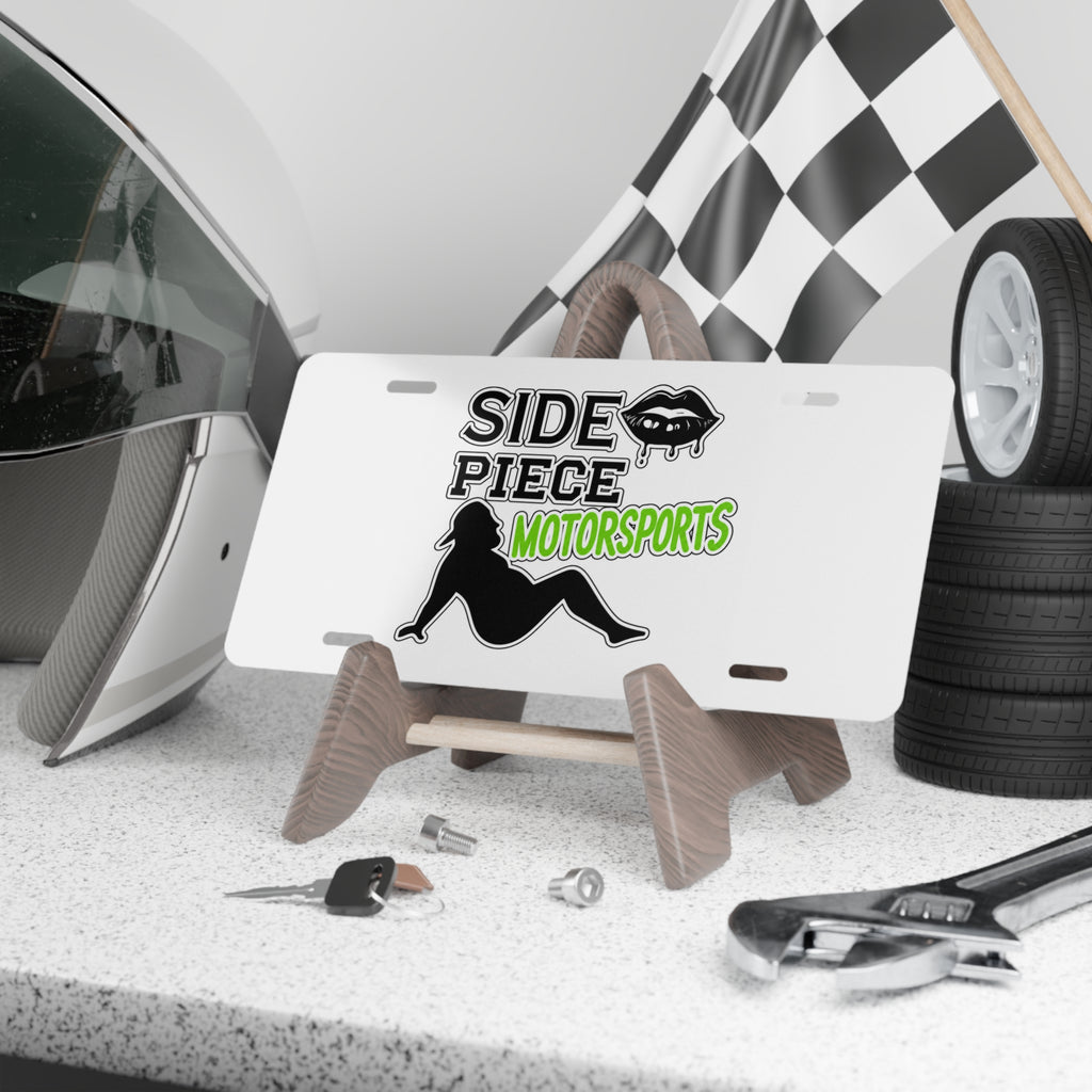Vanity Plate — Side Piece Motorsports License Plate