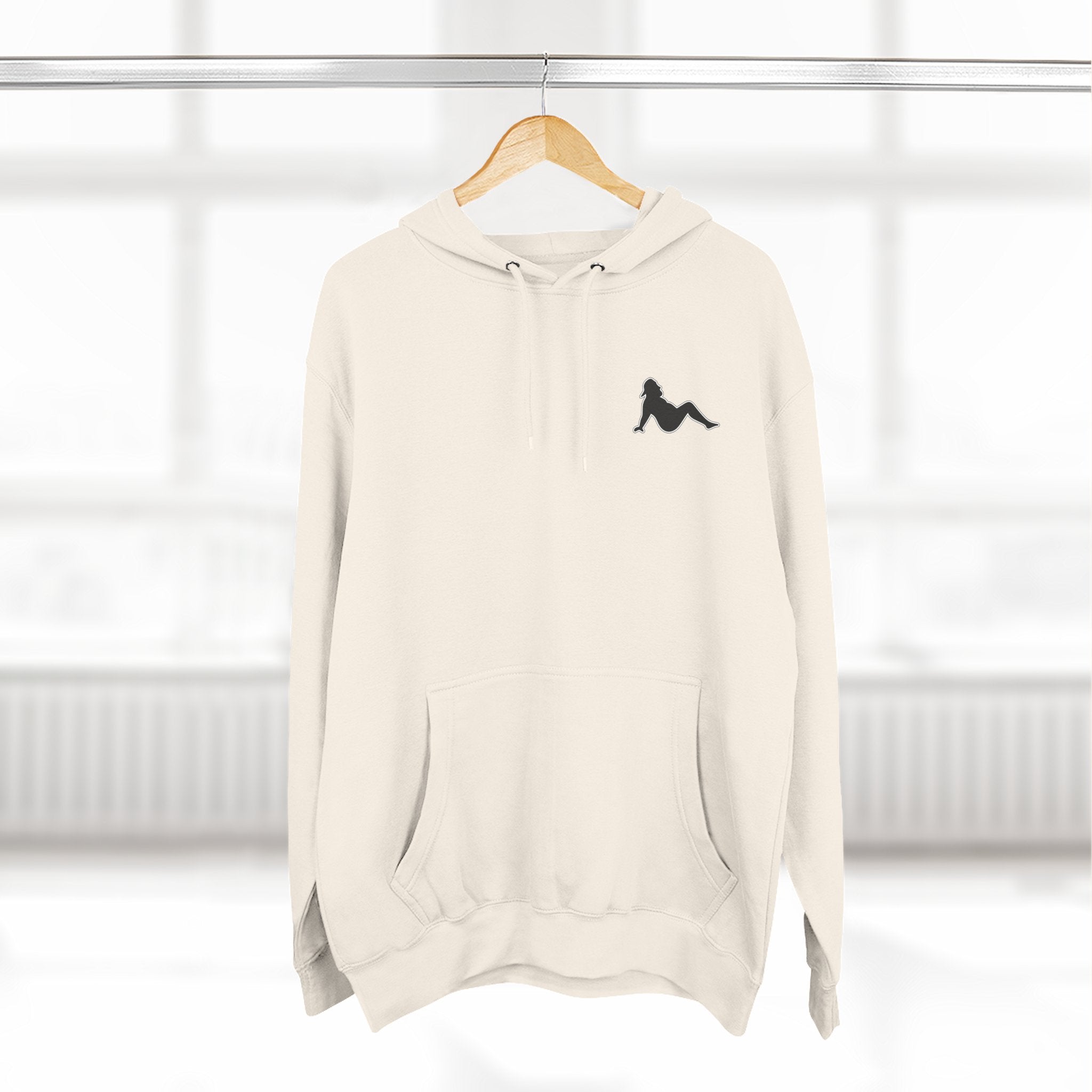 Side Piece Motorsports Hoodie — Automotive Logo Fleece Pullover
