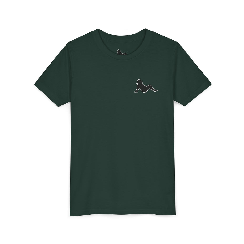 Side Piece Motorsports Youth Tee — Racing Logo Graphic T‑Shirt