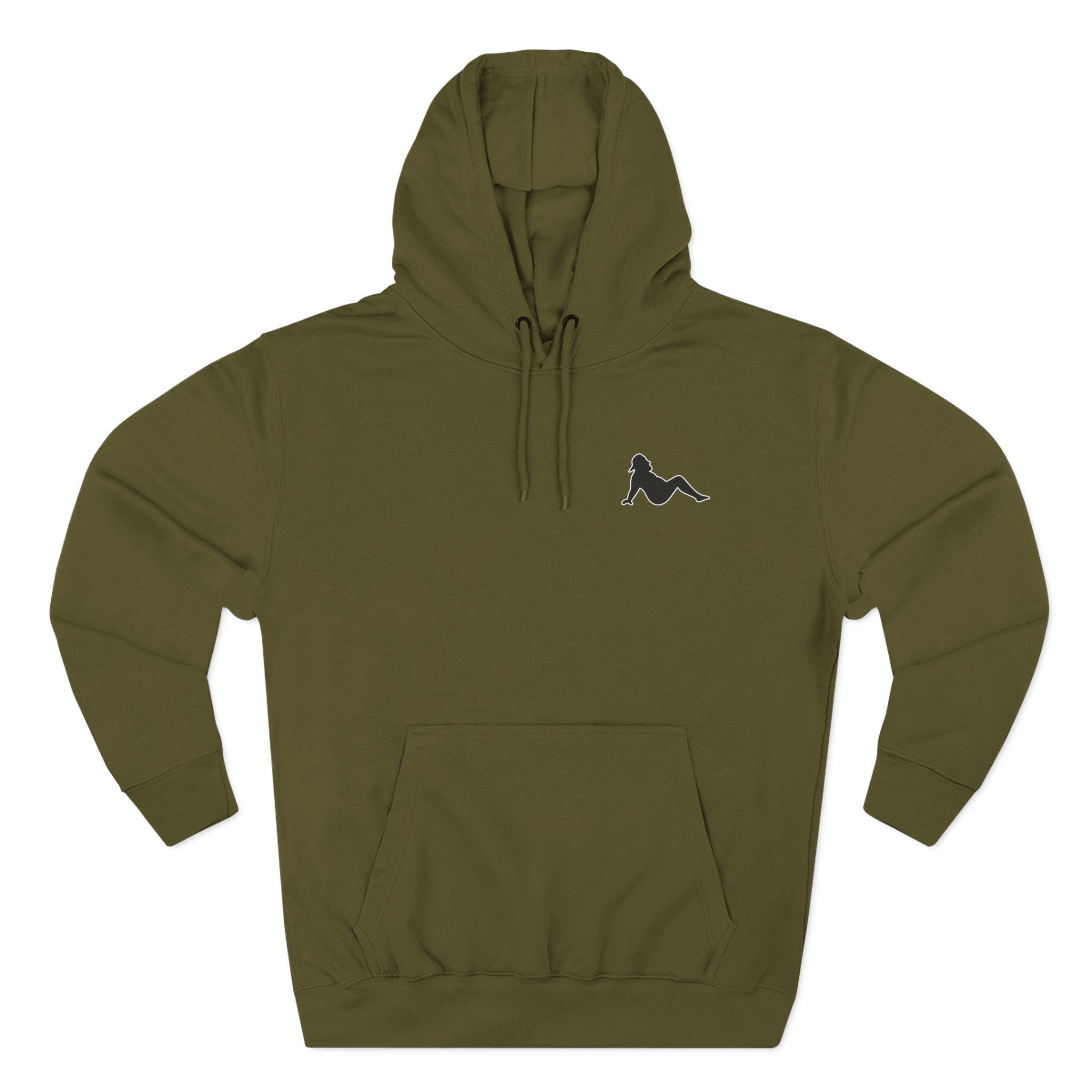 Side Piece Motorsports Hoodie — Automotive Logo Fleece Pullover
