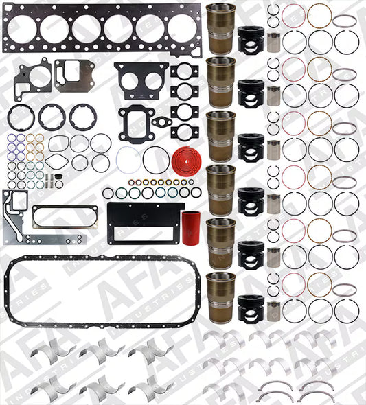 AFA Industries Cummins ISX 15 DOHC Engine Inframe Overhaul Rebuild Kit – IF4376243