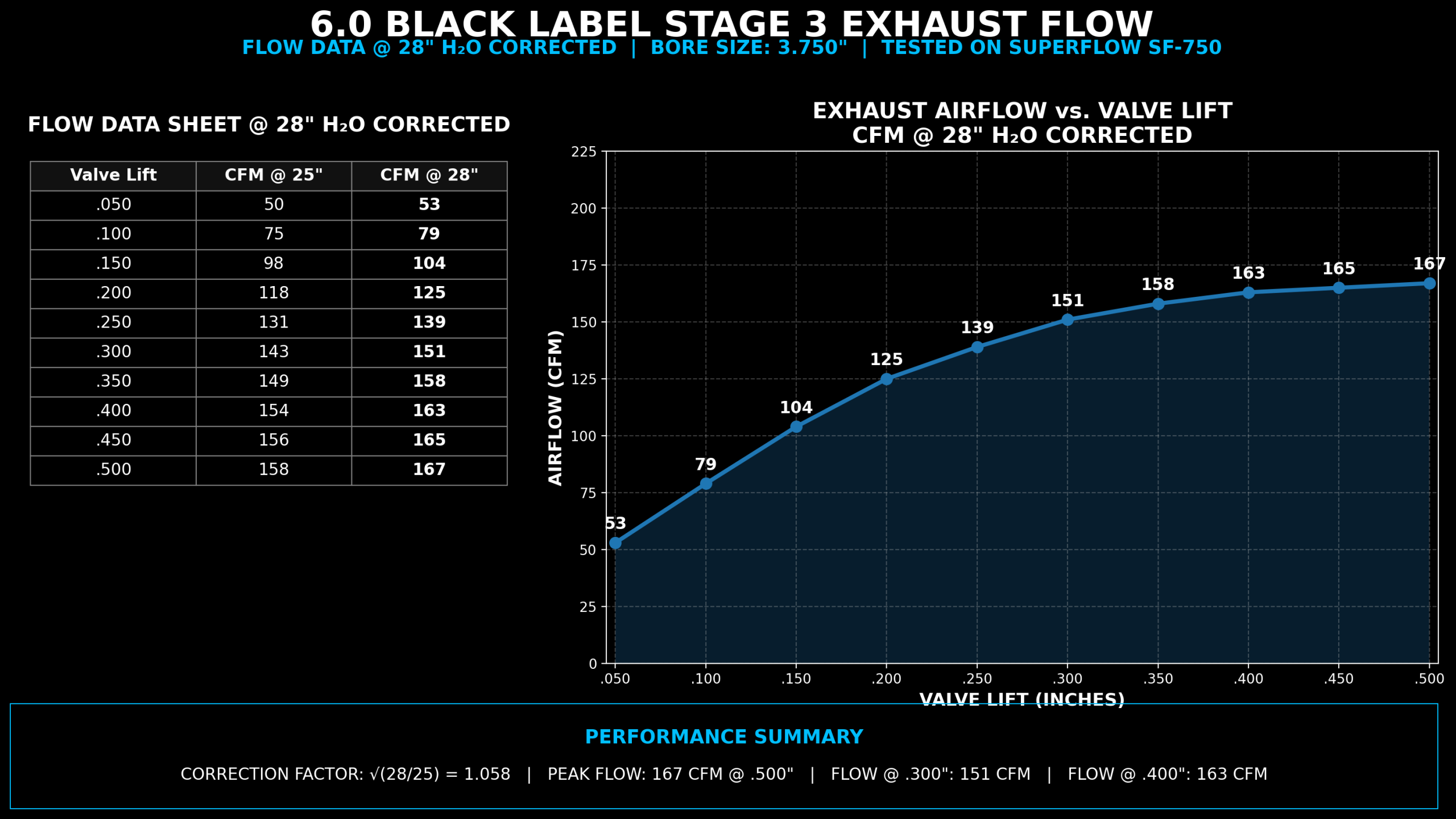 6.0 Power Stroke Black Label™ Stage 3 Cylinder Heads