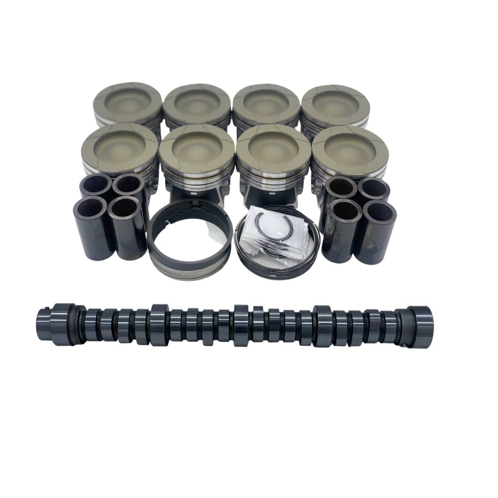 6.4L Ford Powerstroke Diesel HD Piston set & Stage 2 Camshaft Package