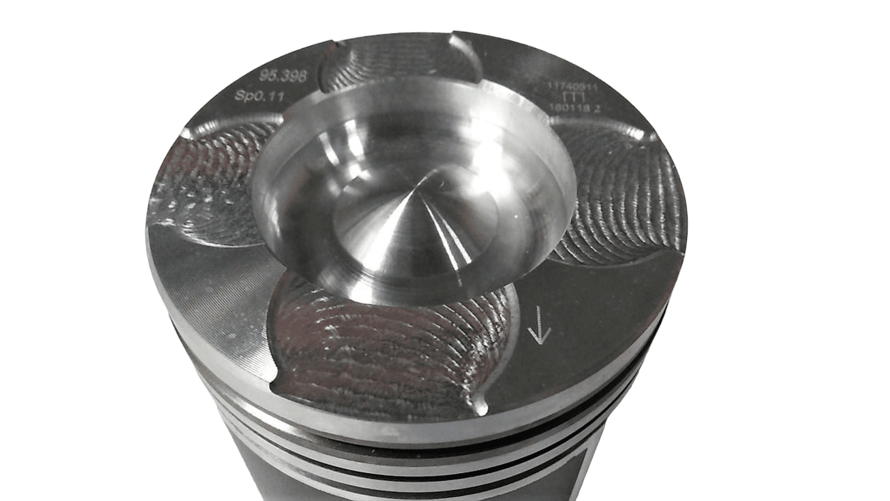 6.0L Powerstroke Diesel Uem Dualoy Fly Cut Piston set