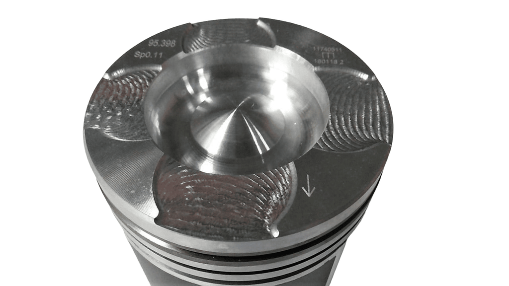 6.0L Powerstroke Diesel with the Mahle Fly Cut Piston Set